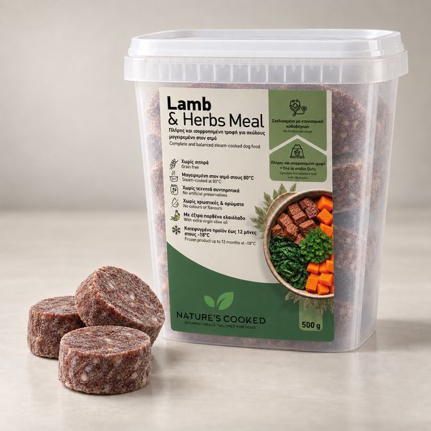 Lamb & Herbs Meal — συσκευασία 500 g