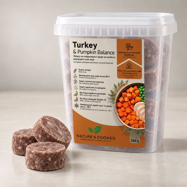 Turkey & Pumpkin Balance — συσκευασία 500 g
